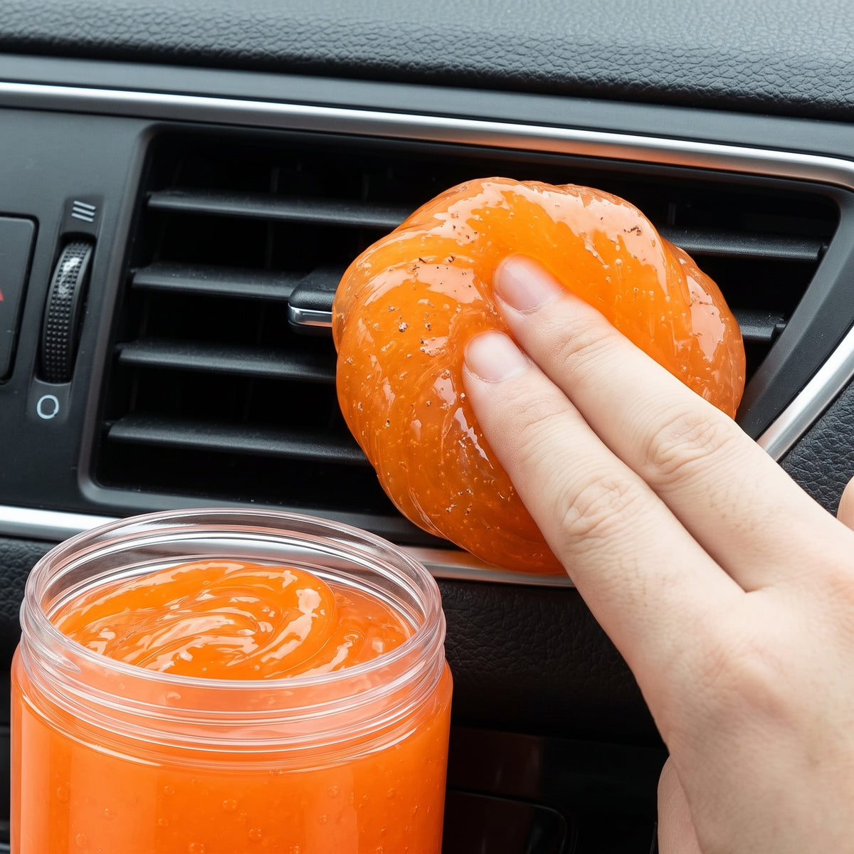🧸Car Cleaning Gel | Air Vent Dust Removal | Dashboard Detail Cleaning | Soft Dust-Lifting Formula