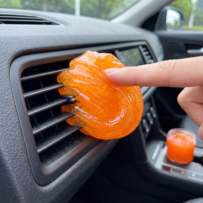 🧸Car Cleaning Gel | Air Vent Dust Removal | Dashboard Detail Cleaning | Soft Dust-Lifting Formula