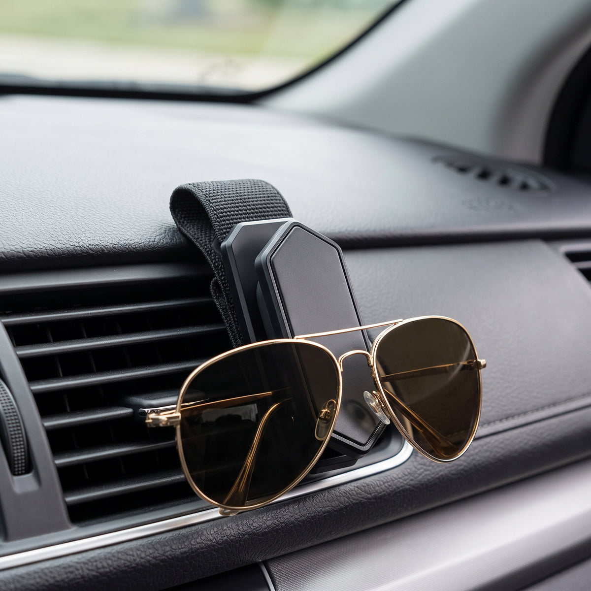 🛹Car Sun Visor Sunglasses Holder | Secure Eyewear Storage | Quick Access | Compact Car Organizer