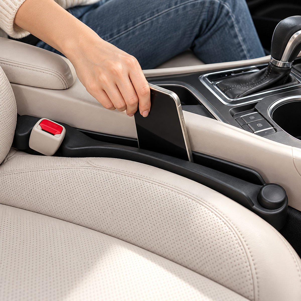 🚕Car Seat Gap Organizer | Phone Storage | Console Side Pocket | Anti-Drop Storage