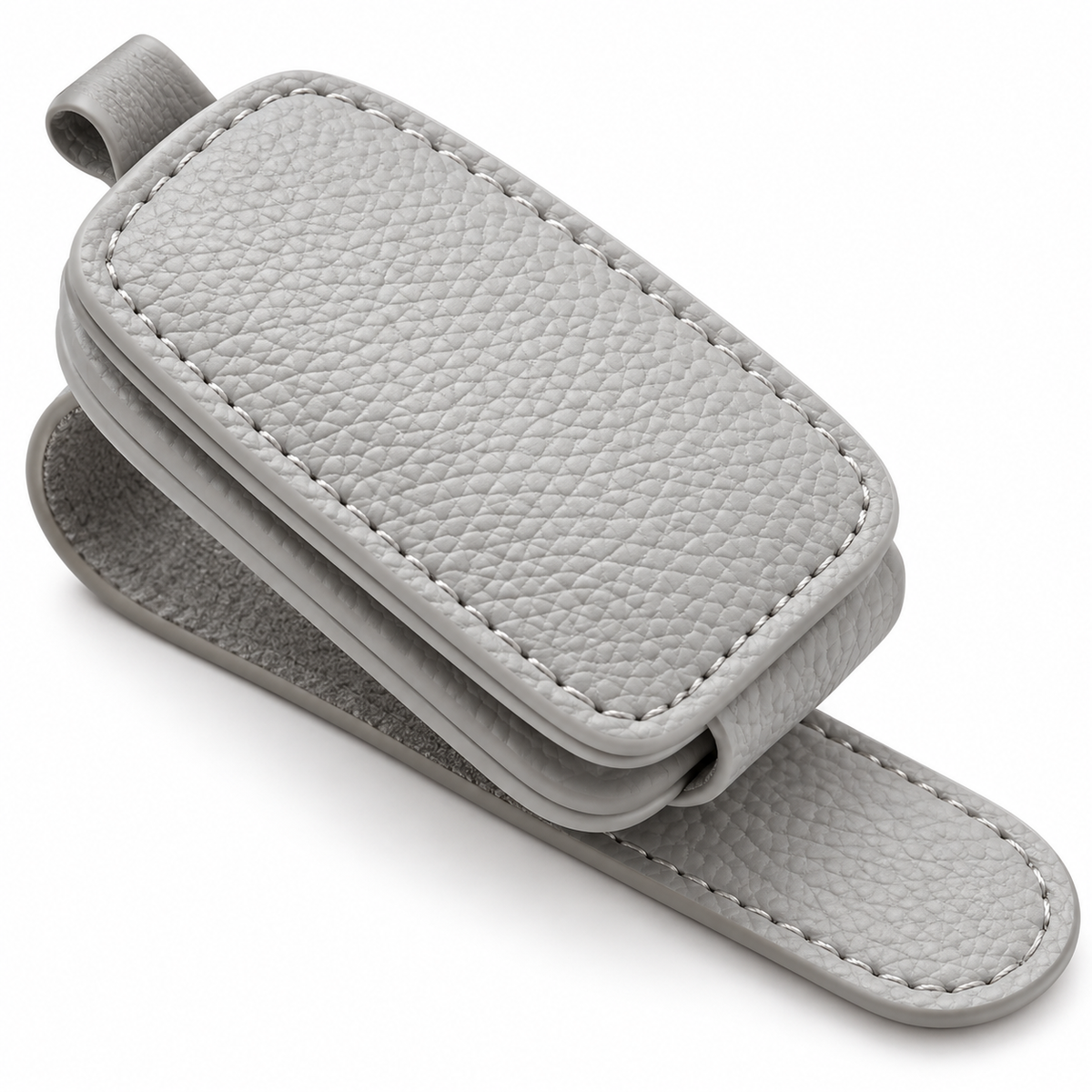 🕶️Leather Car Sunglasses Holder | Sun Visor Eyewear Clip | Quick Access | Refined Car Organizer