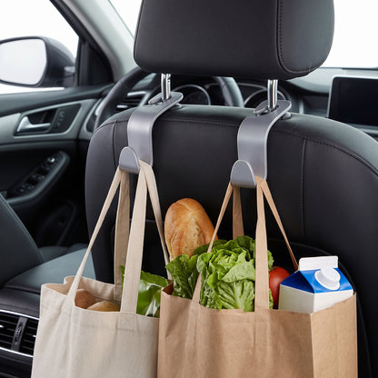 🚖Car Headrest Hooks | Seat-Back Storage Hangers | Handbags & Shopping Bags | 4-Pack Car Hooks
